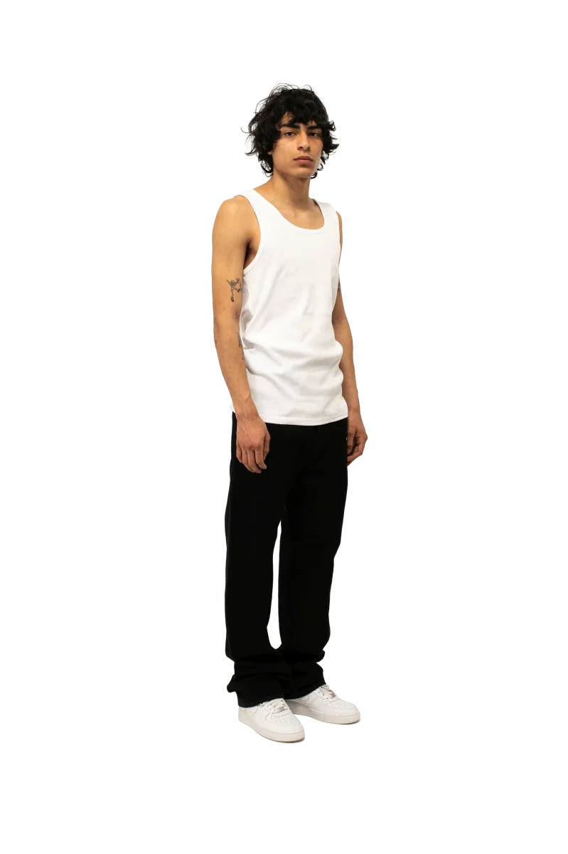 A-Shirt Organic Cotton Ribbing 2X1 - immagine 3