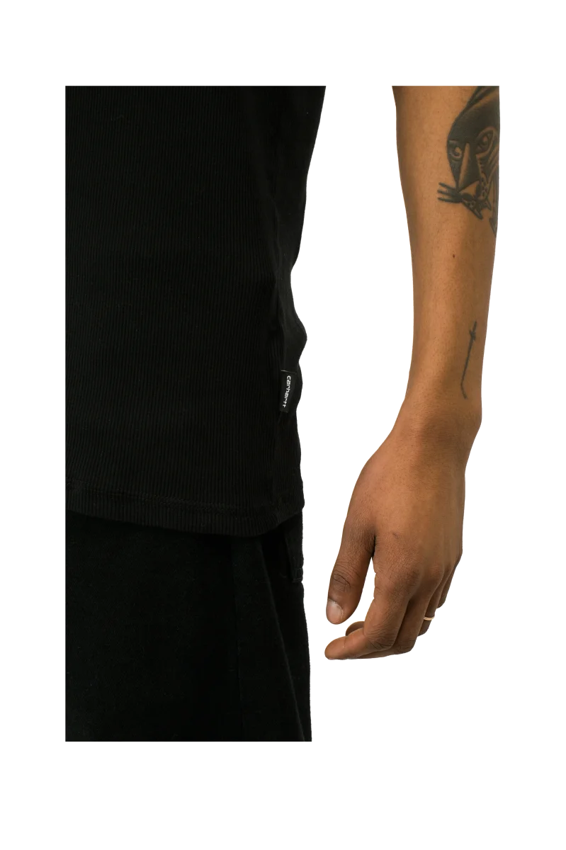 A-Shirt Organic Cotton Ribbing 2X1 - immagine 5