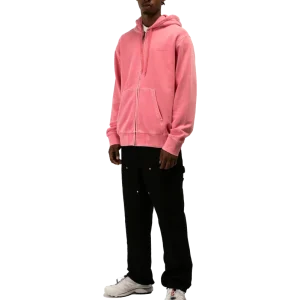 Hooded Duster Script Jacket