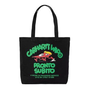 BORSA CANVAS GRAPHIC TOTE