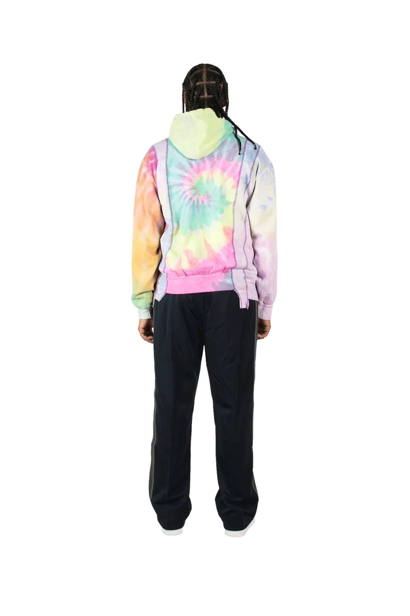 Tie Dye 5 Cuts Hooded Sweatshirt - immagine 4