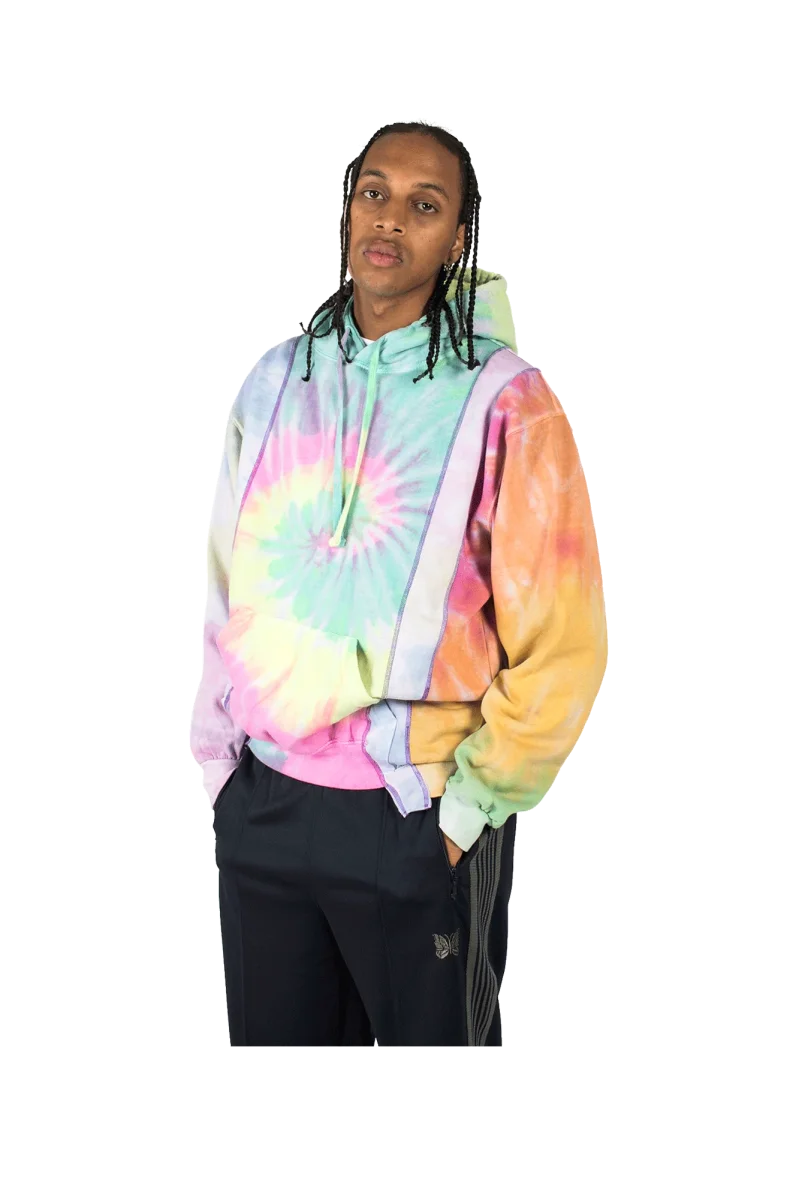 Tie Dye 5 Cuts Hooded Sweatshirt - immagine 5