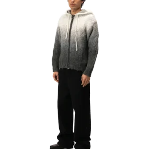 Knitted Gradient Hoodie