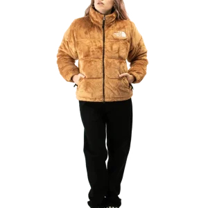 W Versa Velour Nuptse Jacket