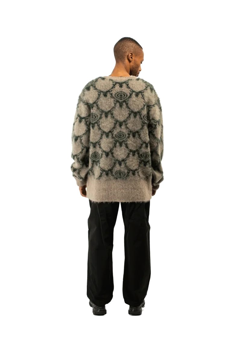 Skull&Target Loose Fit V Neck Sweater - immagine 4