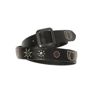 Studded Leather Belt x HTC