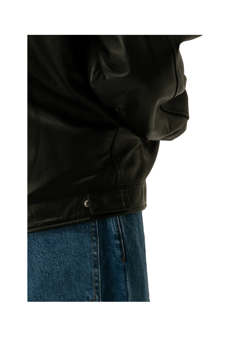 Classic Leather Jacket - immagine 6