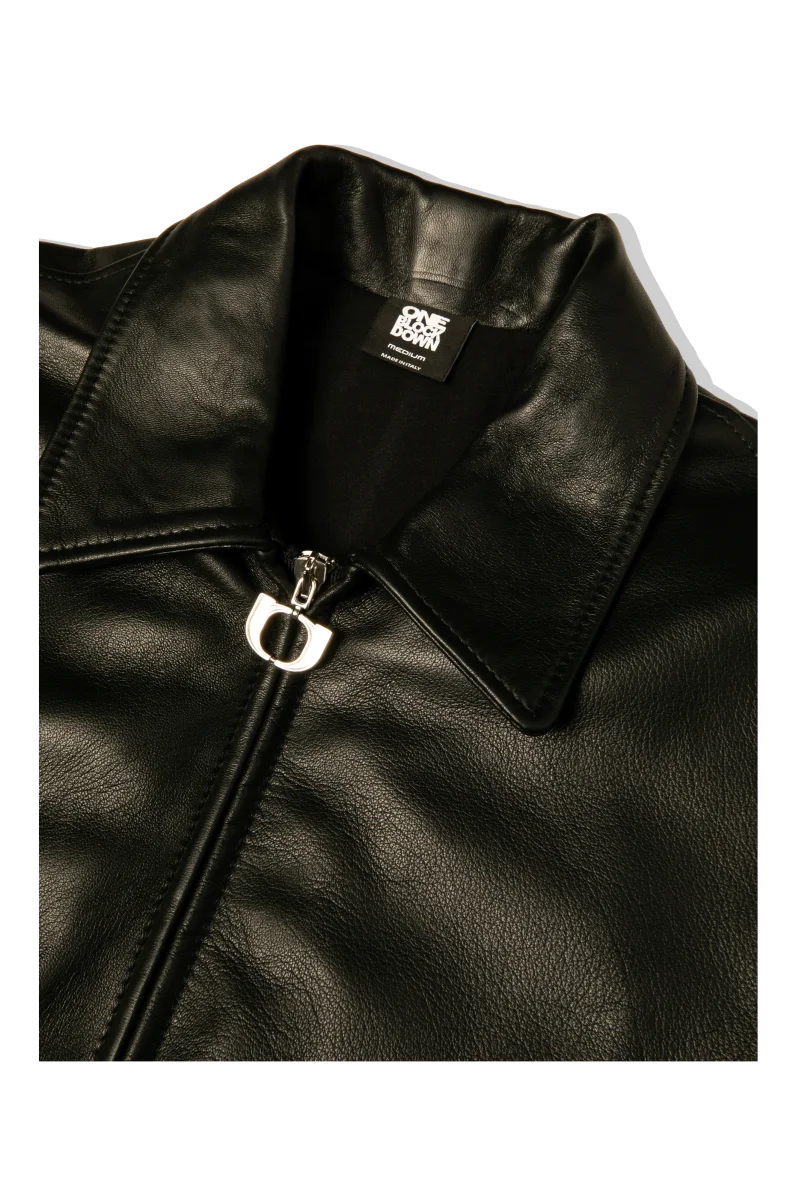 Classic Leather Jacket - immagine 9