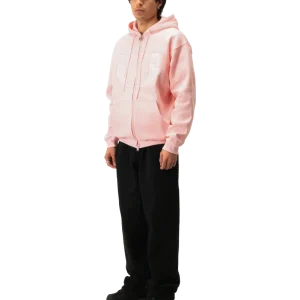 Embroidered Logo Hoodie Zip