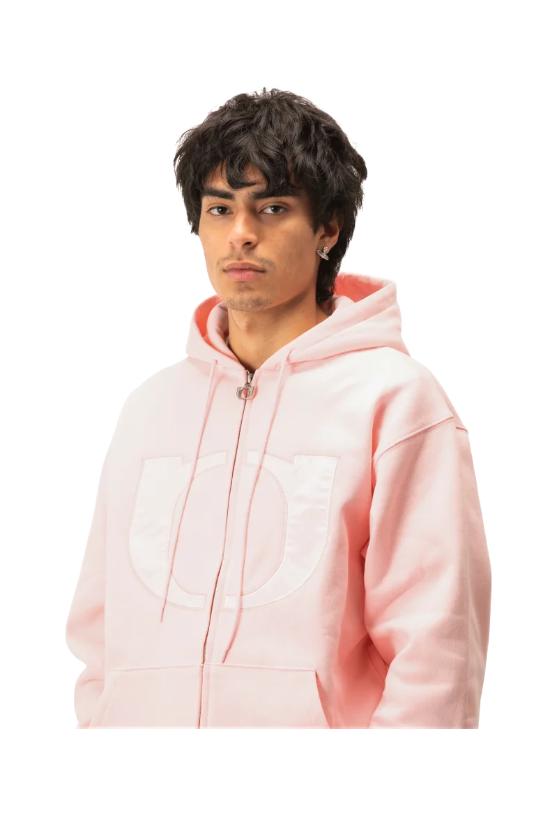 Embroidered Logo Hoodie Zip - immagine 5