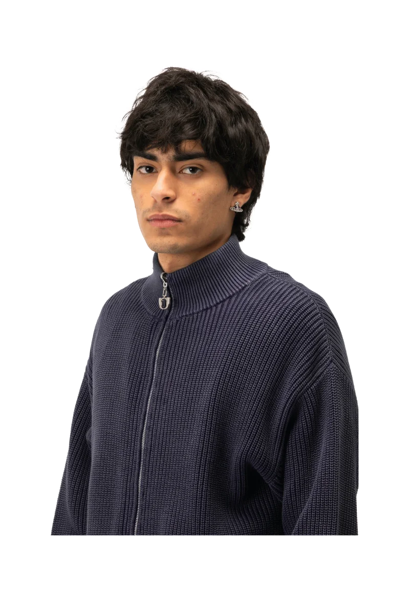 Reversible Zip-Up Acid Wash - immagine 5