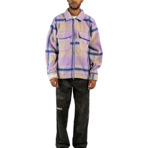 Folklore Plaid Work Jacket