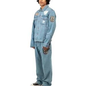 Varsity Denim Jacket