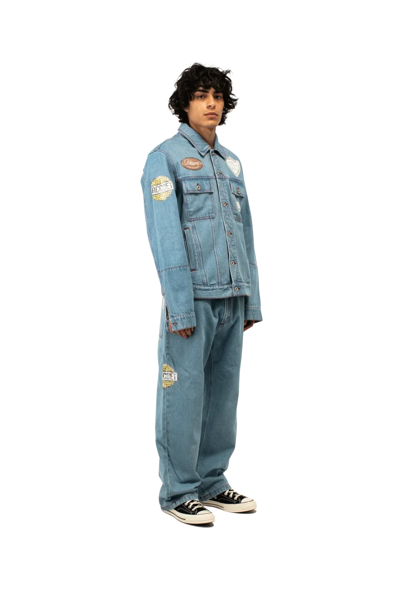 Varsity Denim Jacket - immagine 3