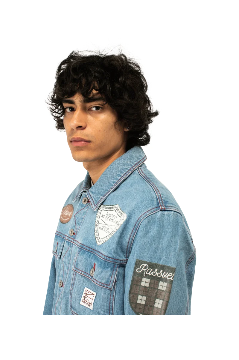 Varsity Denim Jacket - immagine 5