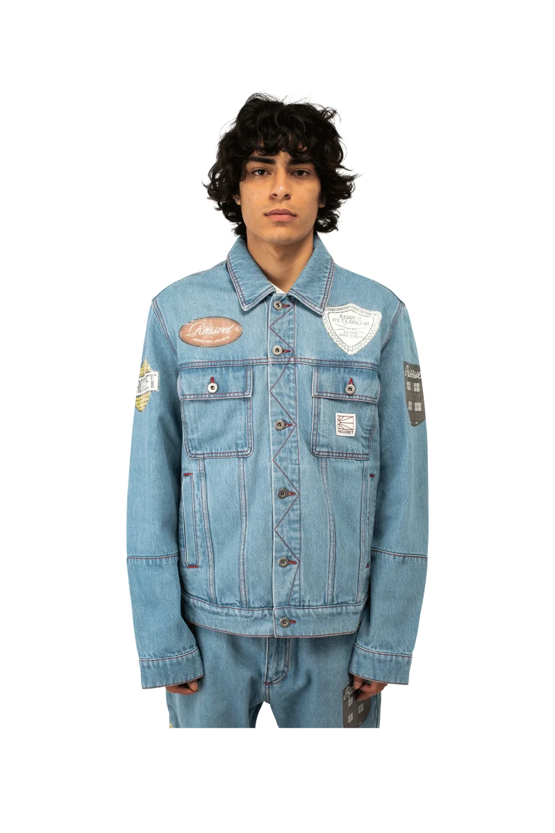 Varsity Denim Jacket - immagine 8