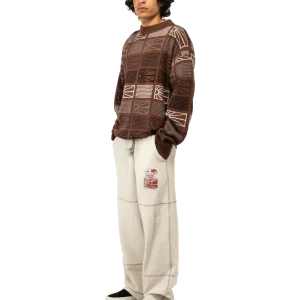 Logo Knit Sweatshirt