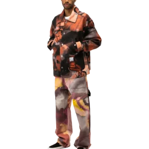 Butterfly All Over Print Jacket Woven