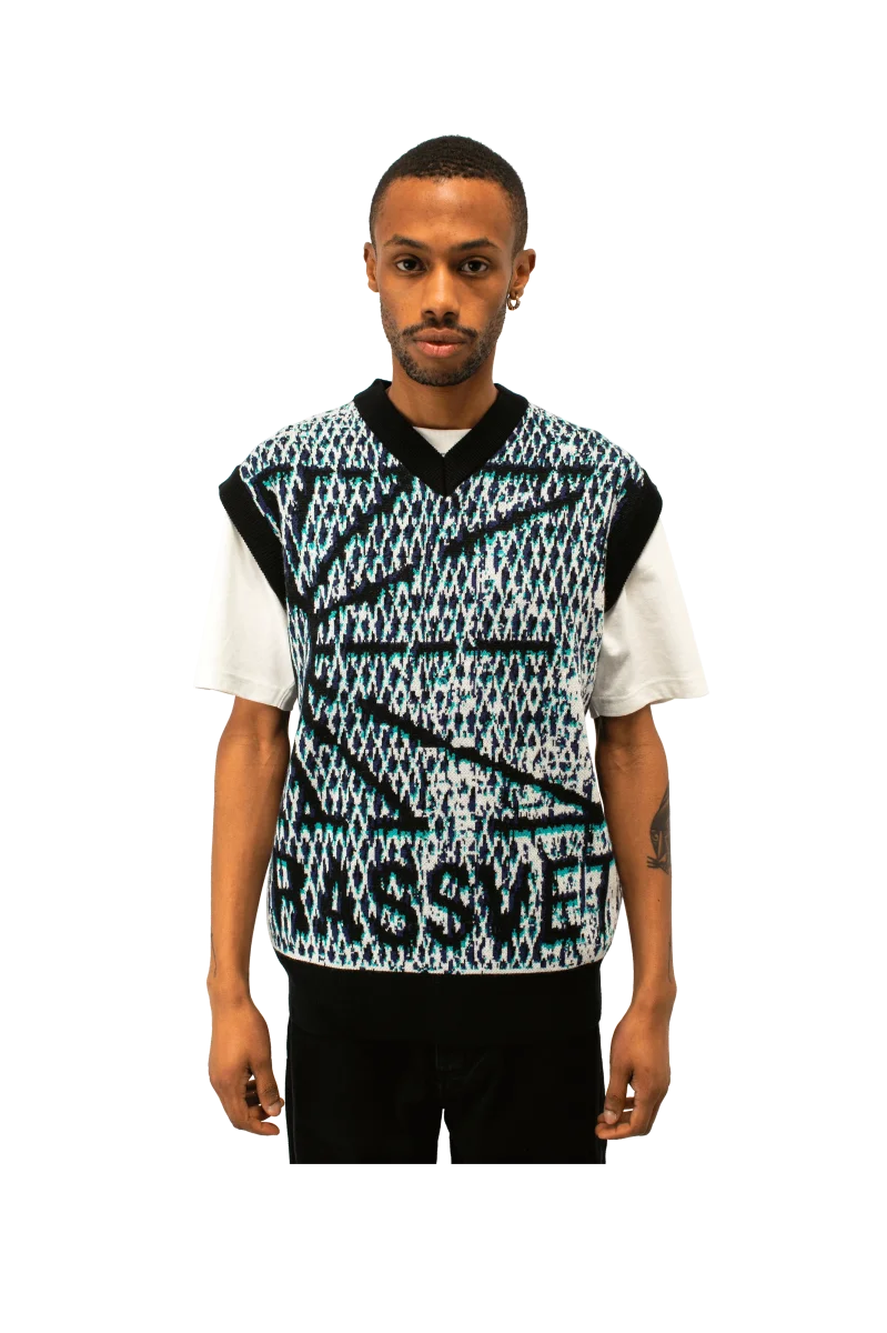 Mesh Camo Sleeveless Jumper Knit - immagine 8