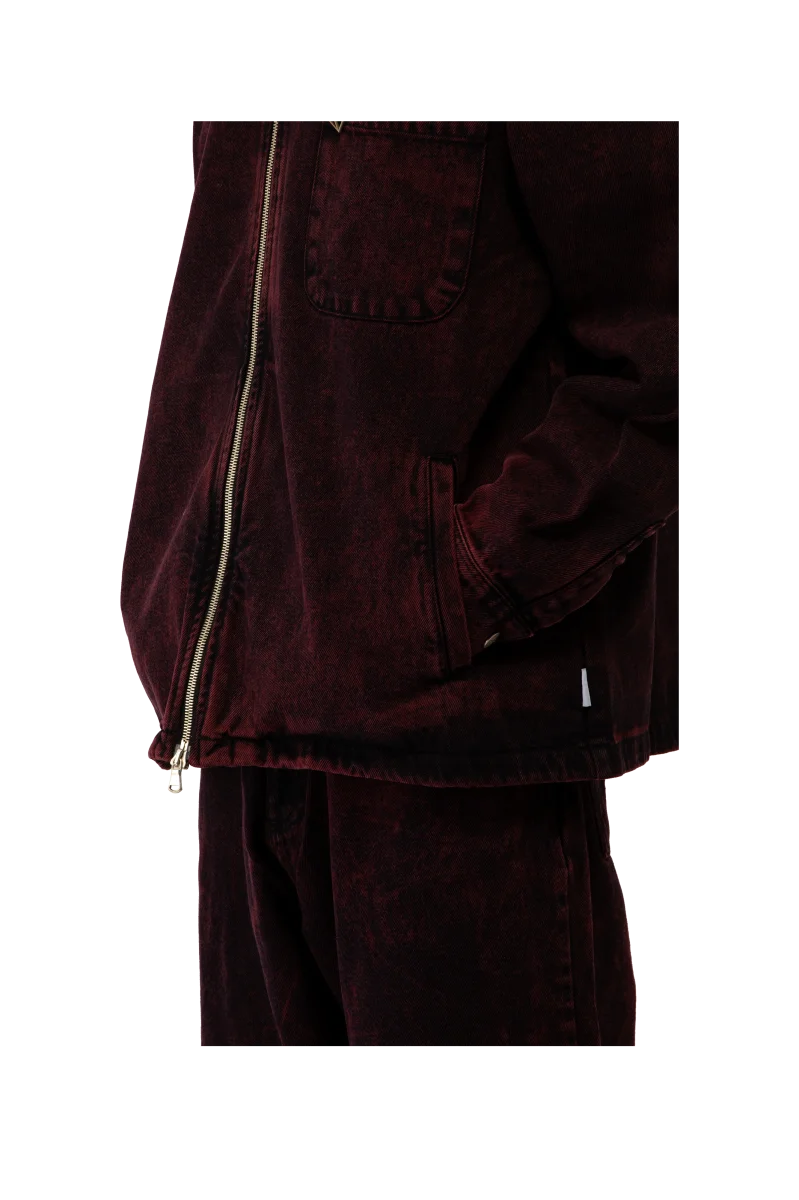 Acid Wash Denim Overshirt Woven - immagine 6