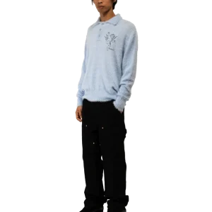 Angel Mohair Polo Knit