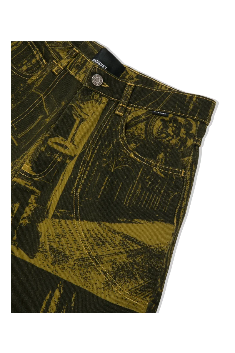 Castle Printed Denim Short Woven - immagine 6