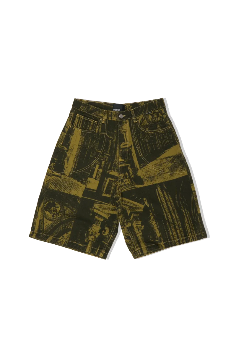 Castle Printed Denim Short Woven - immagine 7