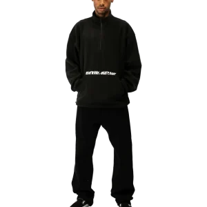 Cut Off 1/4 Zip Polar Fleece