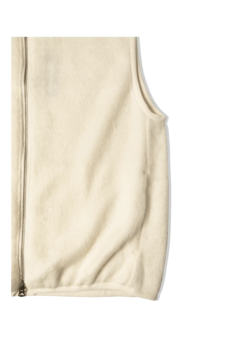 Zip-Up Mohair Vest - immagine 8