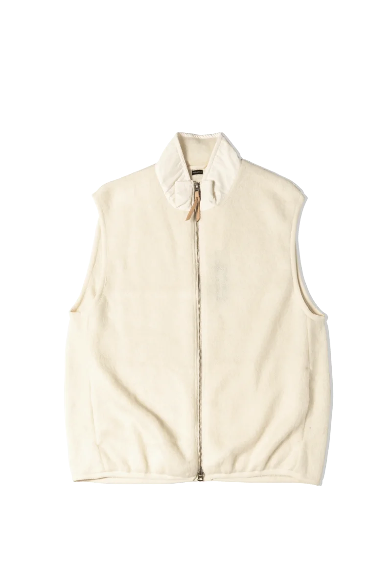 Zip-Up Mohair Vest - immagine 9