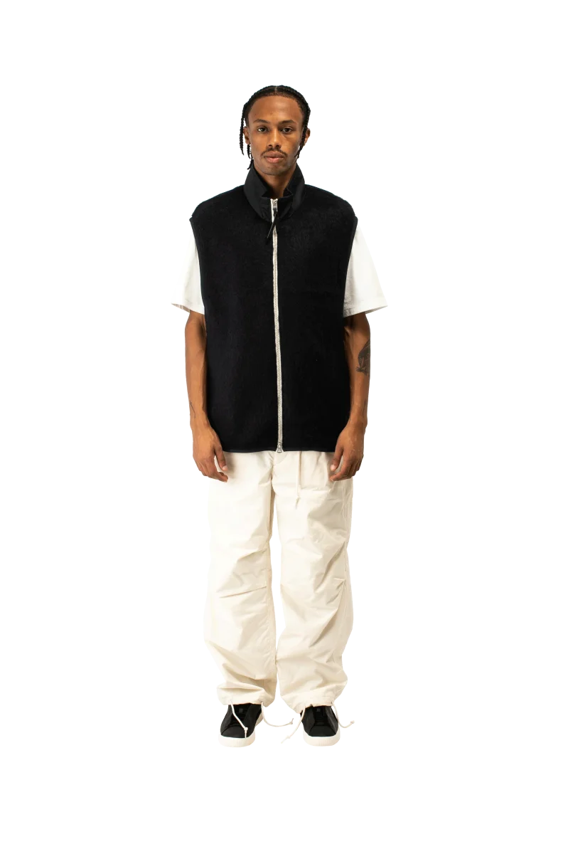 Zip-Up Mohair Vest - immagine 2