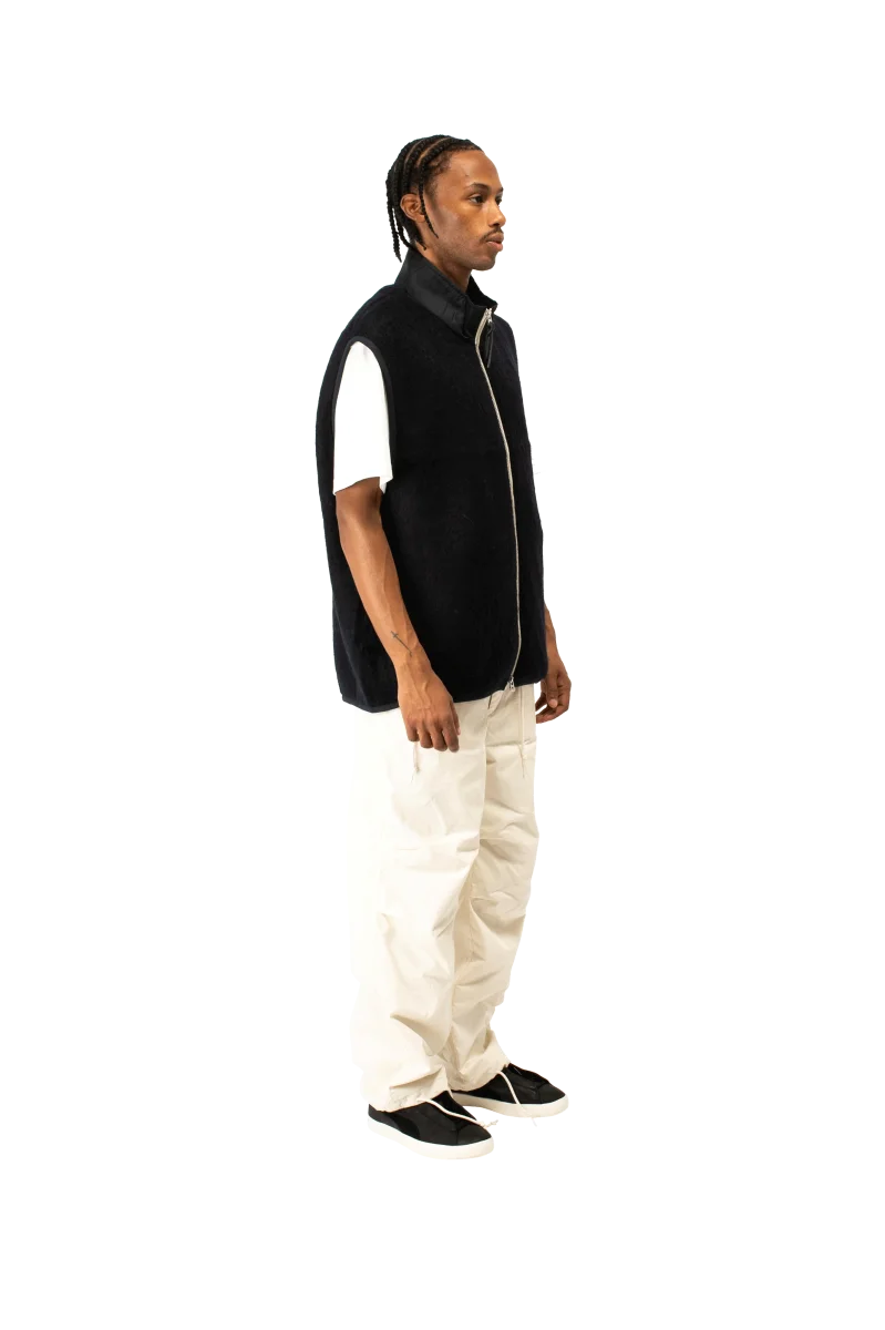 Zip-Up Mohair Vest - immagine 3