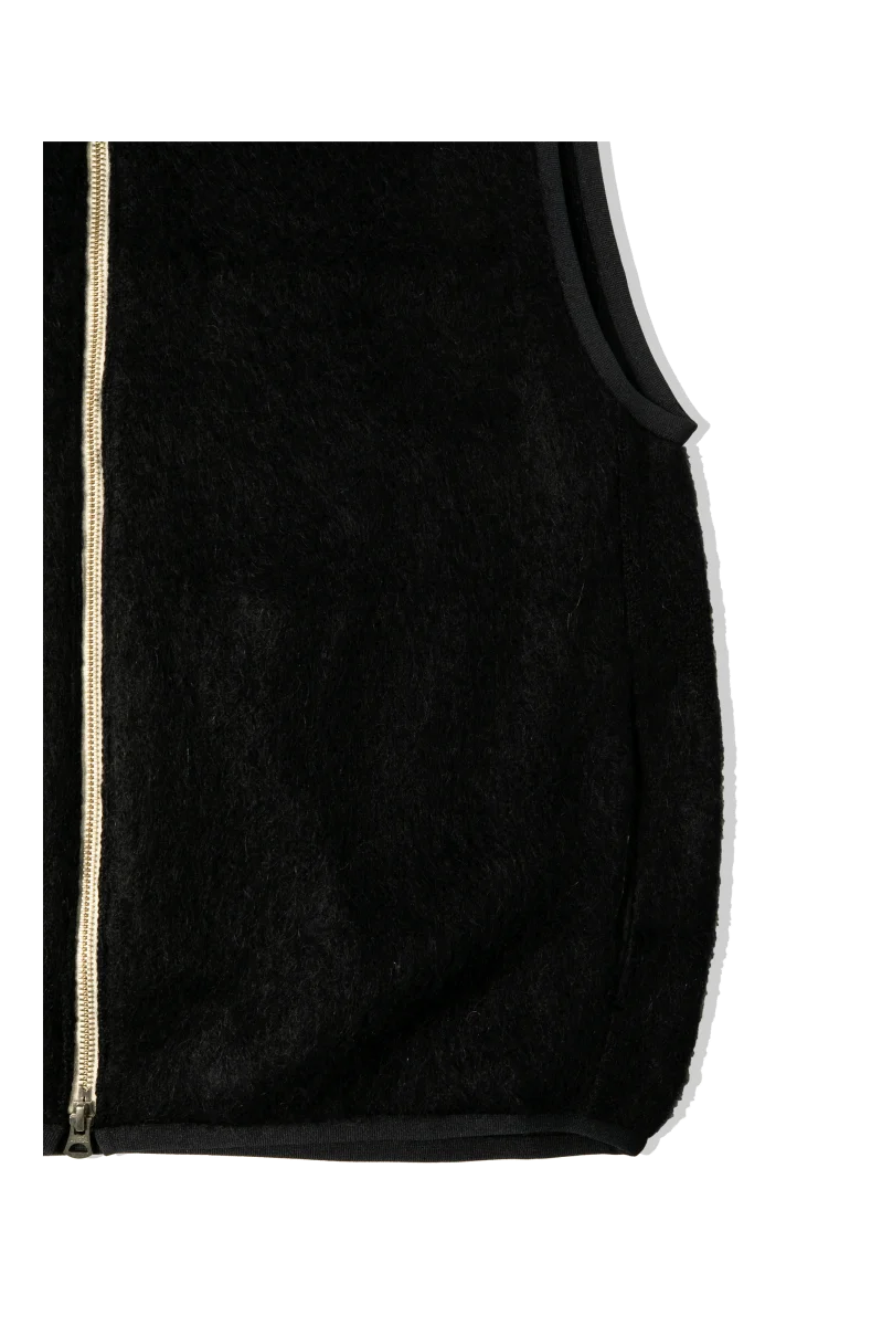 Zip-Up Mohair Vest - immagine 8