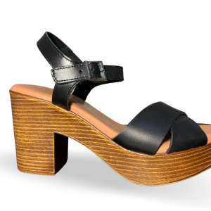 Sandalo donna nero “Adry” – oh! my sandals