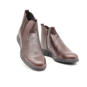 D'Ordia stivaletto in pelle con zip