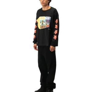 Cassette Tape Long Sleeve Printed T-Shirt