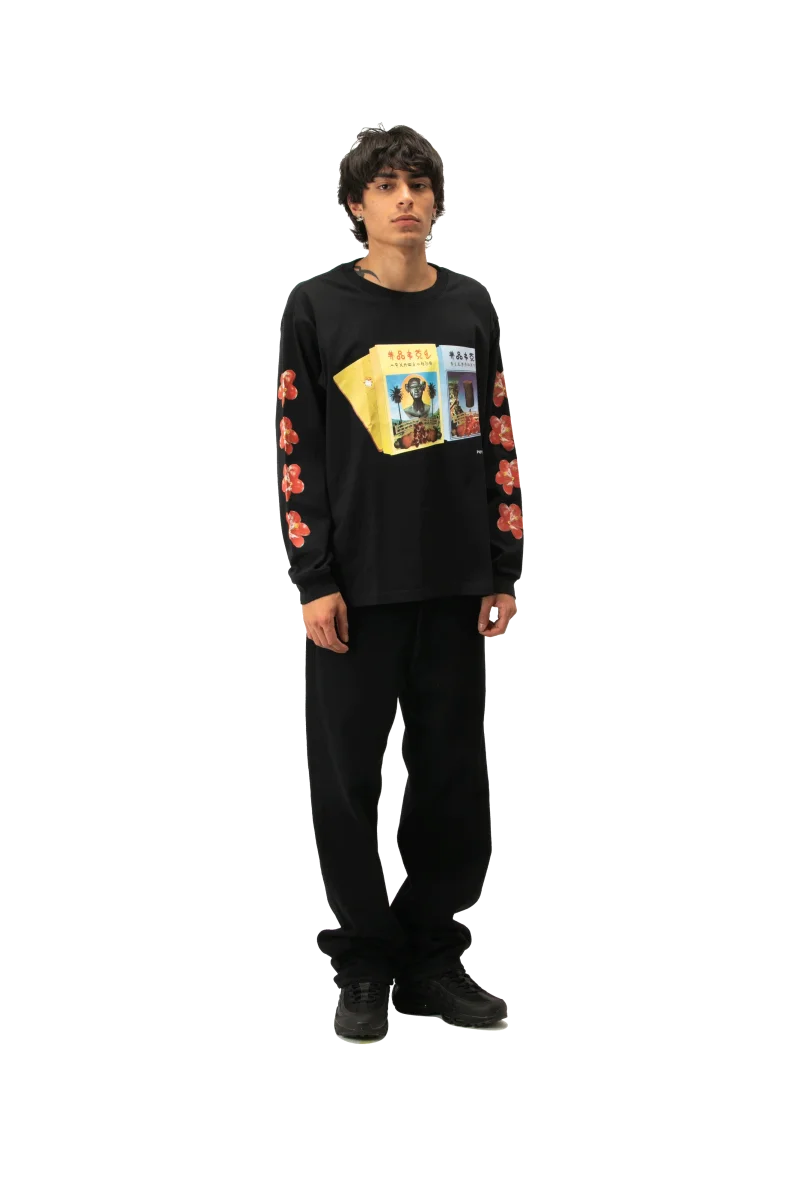 Cassette Tape Long Sleeve Printed T-Shirt - immagine 3