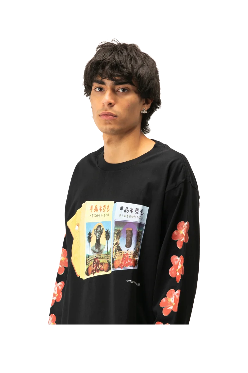 Cassette Tape Long Sleeve Printed T-Shirt - immagine 5