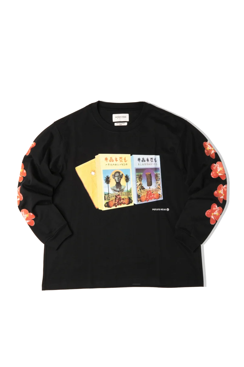 Cassette Tape Long Sleeve Printed T-Shirt - immagine 8
