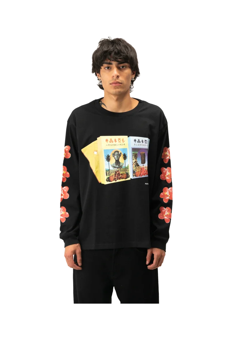 Cassette Tape Long Sleeve Printed T-Shirt - immagine 9
