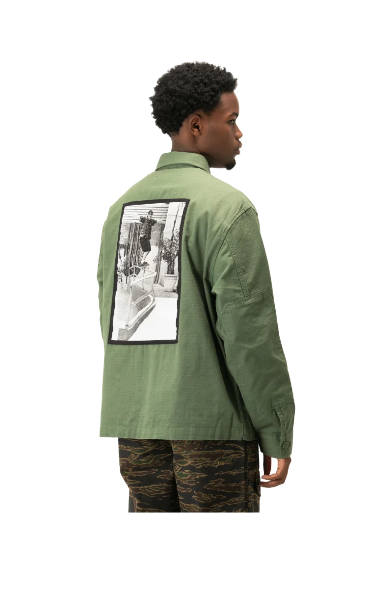 Skate Atiba Haze Military Overshirt - immagine 6