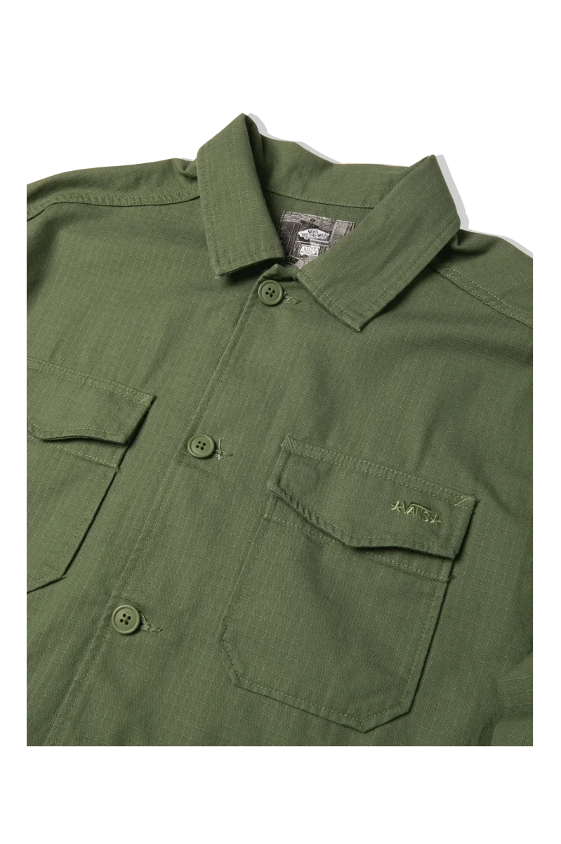 Skate Atiba Haze Military Overshirt - immagine 7